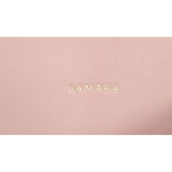 ANTHROPOLOGIE Women's Blush Samara Bucket Shoulder Bag Crossbody Size M 1234 - Picture 4 of 14